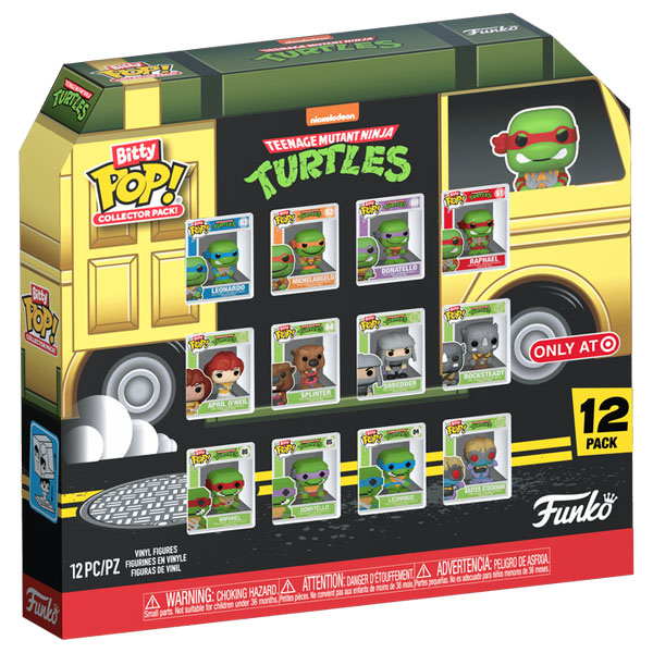 Funko Bitty Pop! Collector Pack Teenage Mutant Ninja Turtles Figure 12 Pack